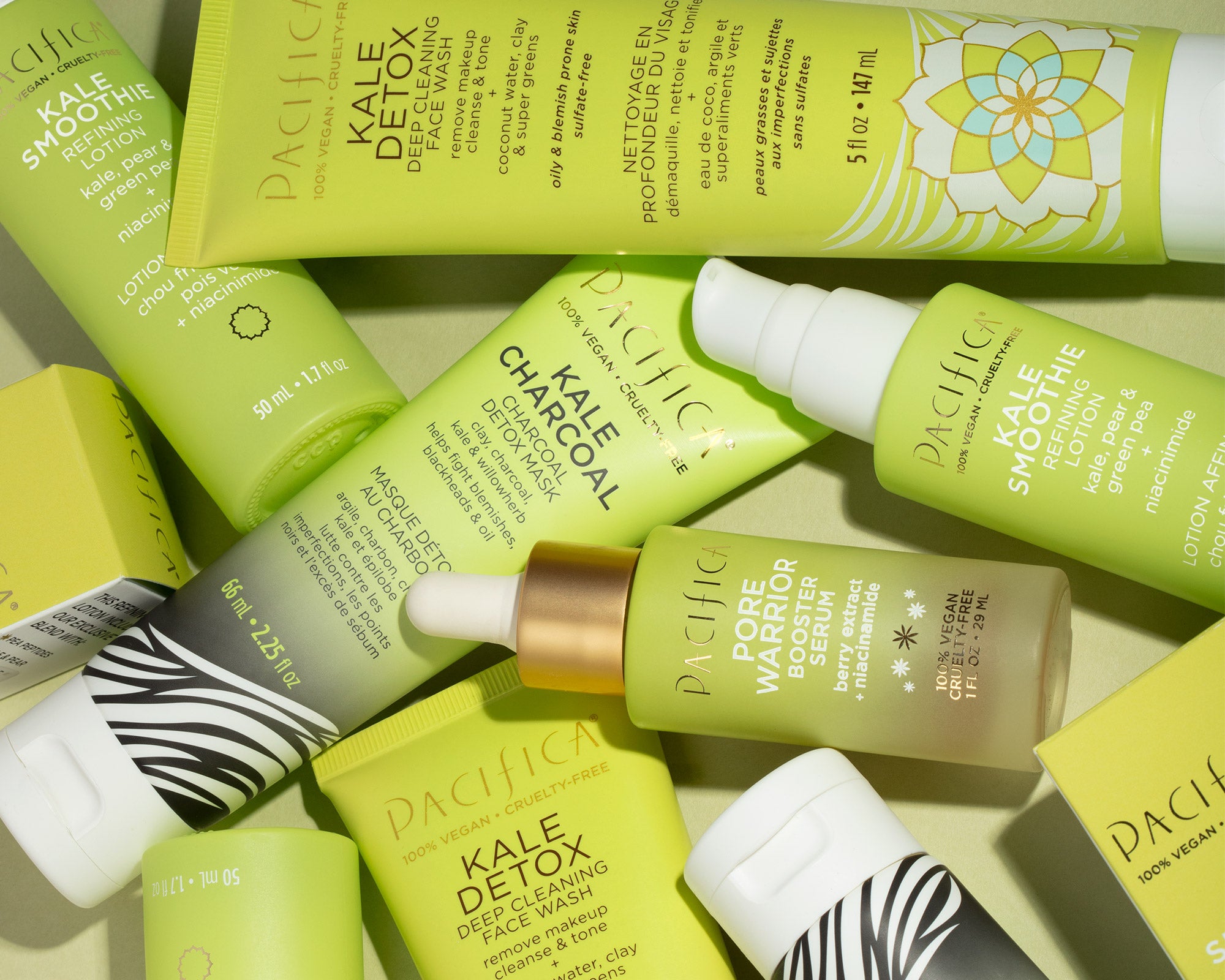 Kale Skincare Products | Masks, Face Wash, & More | Pacifica