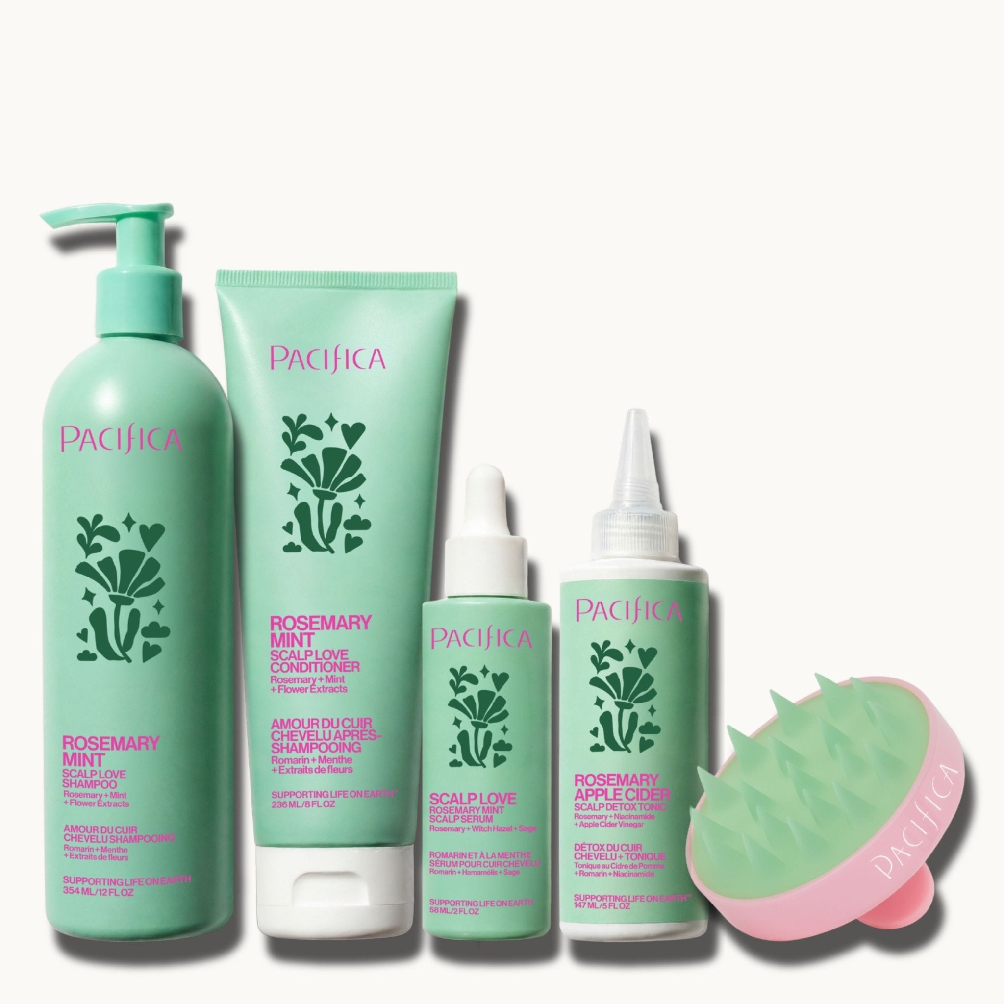 Scalp Love Rosemary Reset & Hair Growth Bundle | Pacifica Beauty