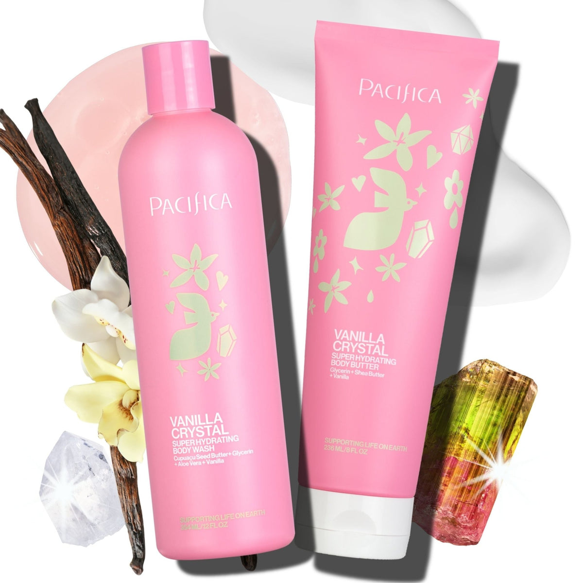 Vanilla Crystal Super Hydrating Body Bundle - Pacifica