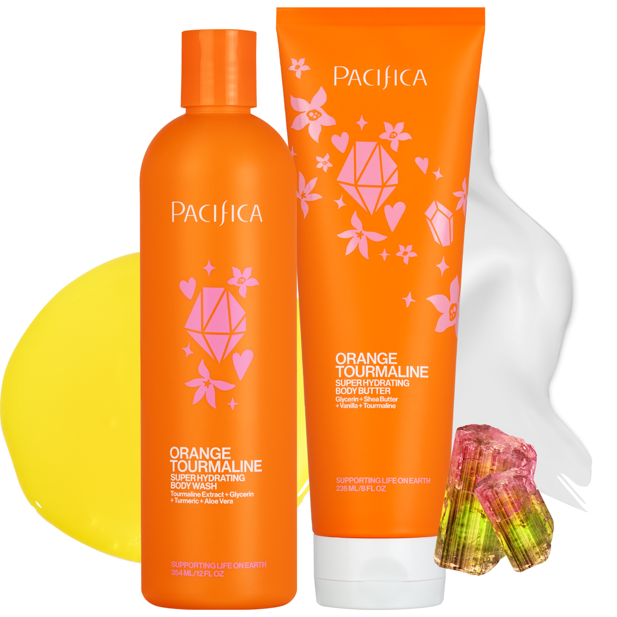 Orange Tourmaline Super Hydrating Body Bundle - Bundles - Pacifica Beauty