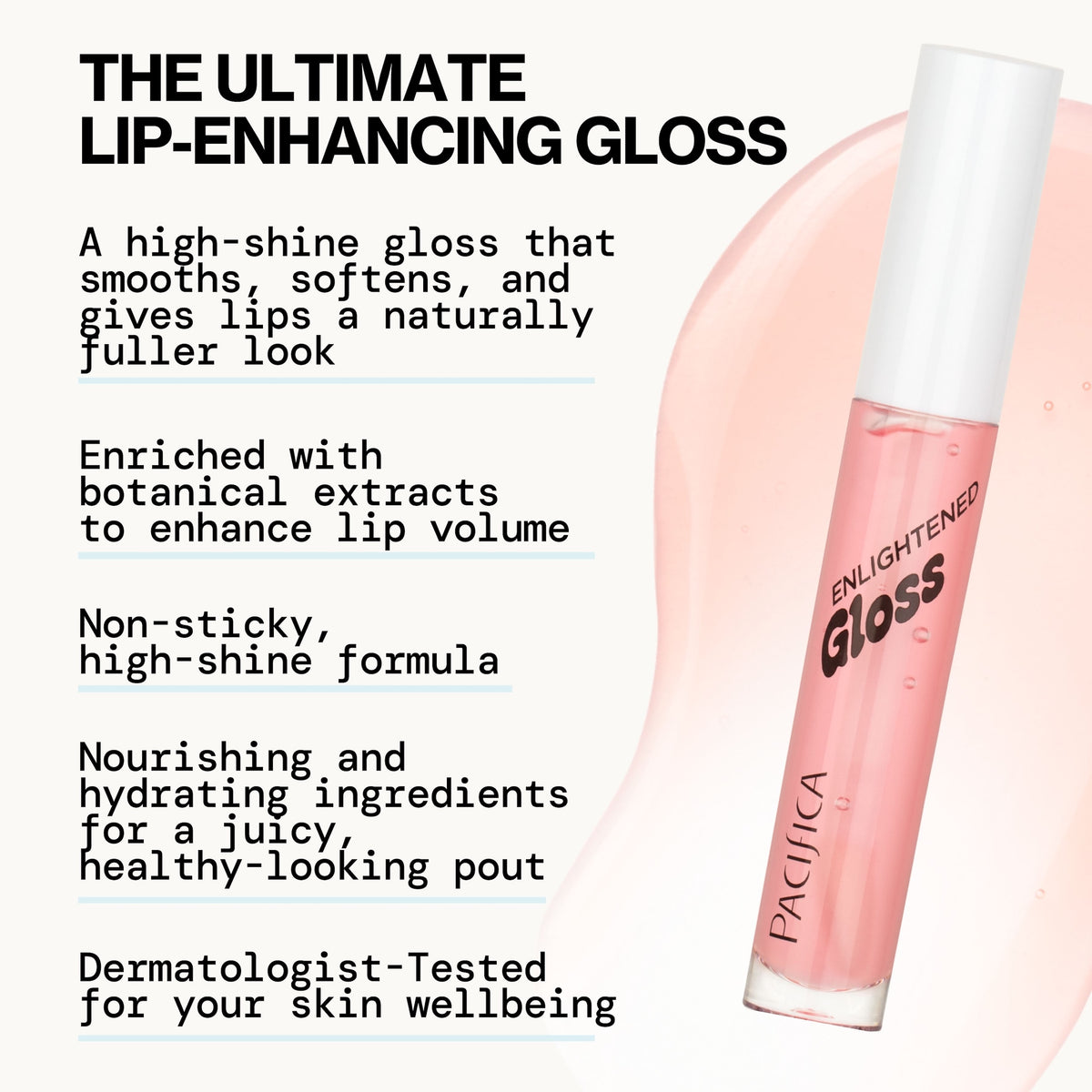 Enlightened Lip Gloss - Makeup - Pacifica Beauty