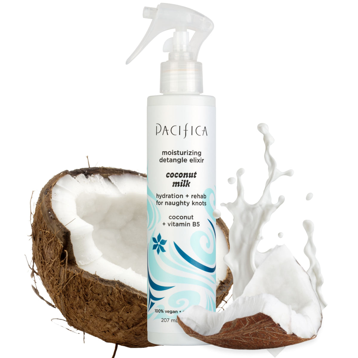 Coconut Milk Detangle Elixir - Haircare - Pacifica Beauty