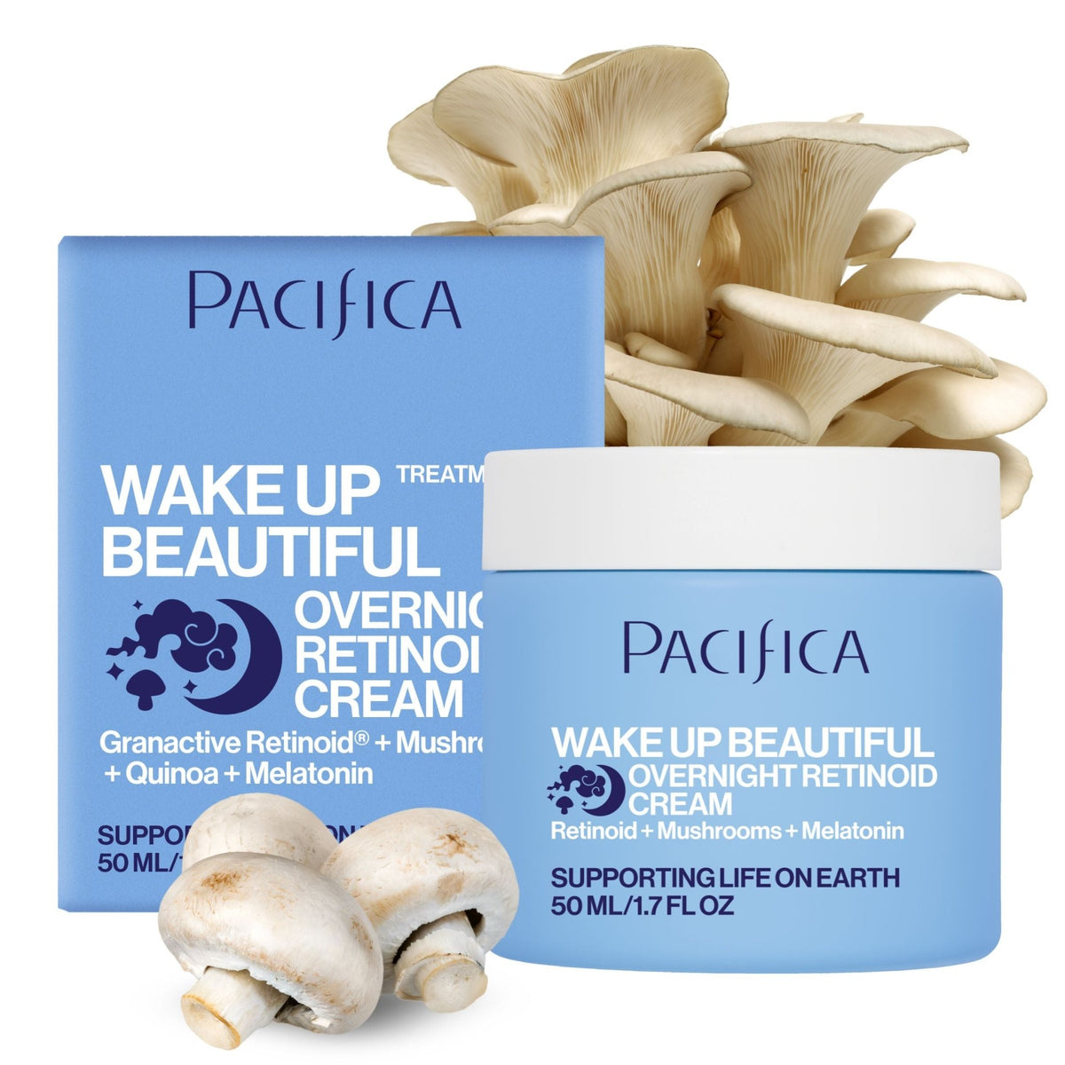Wake Up Beautiful Overnight Retinoid Cream - Pacifica