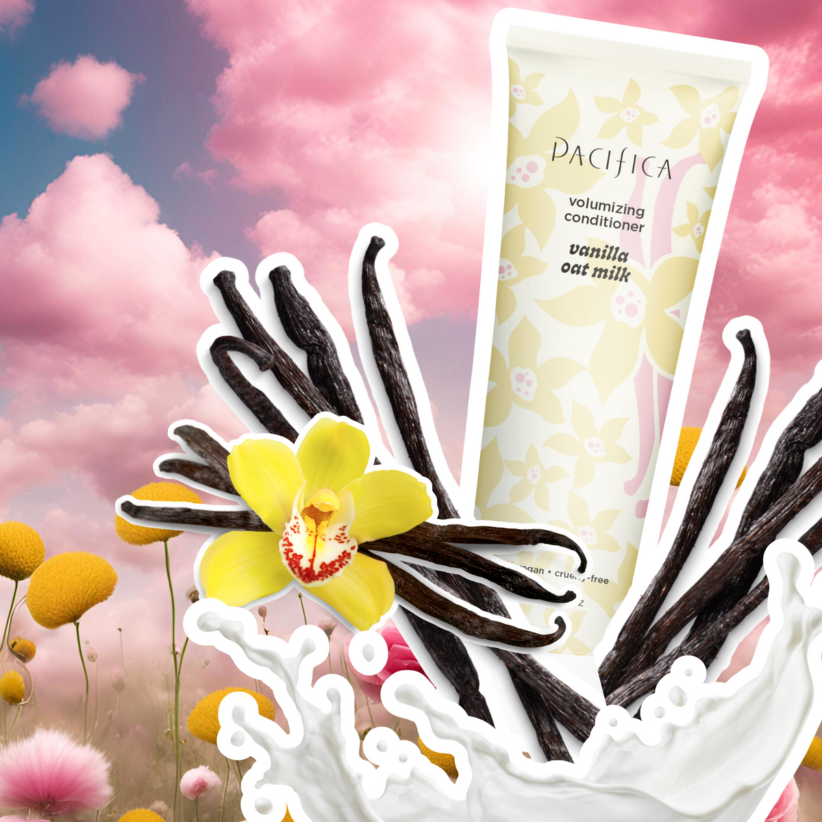 Vanilla Oat Milk Volumizing Conditioner - Haircare - Pacifica Beauty