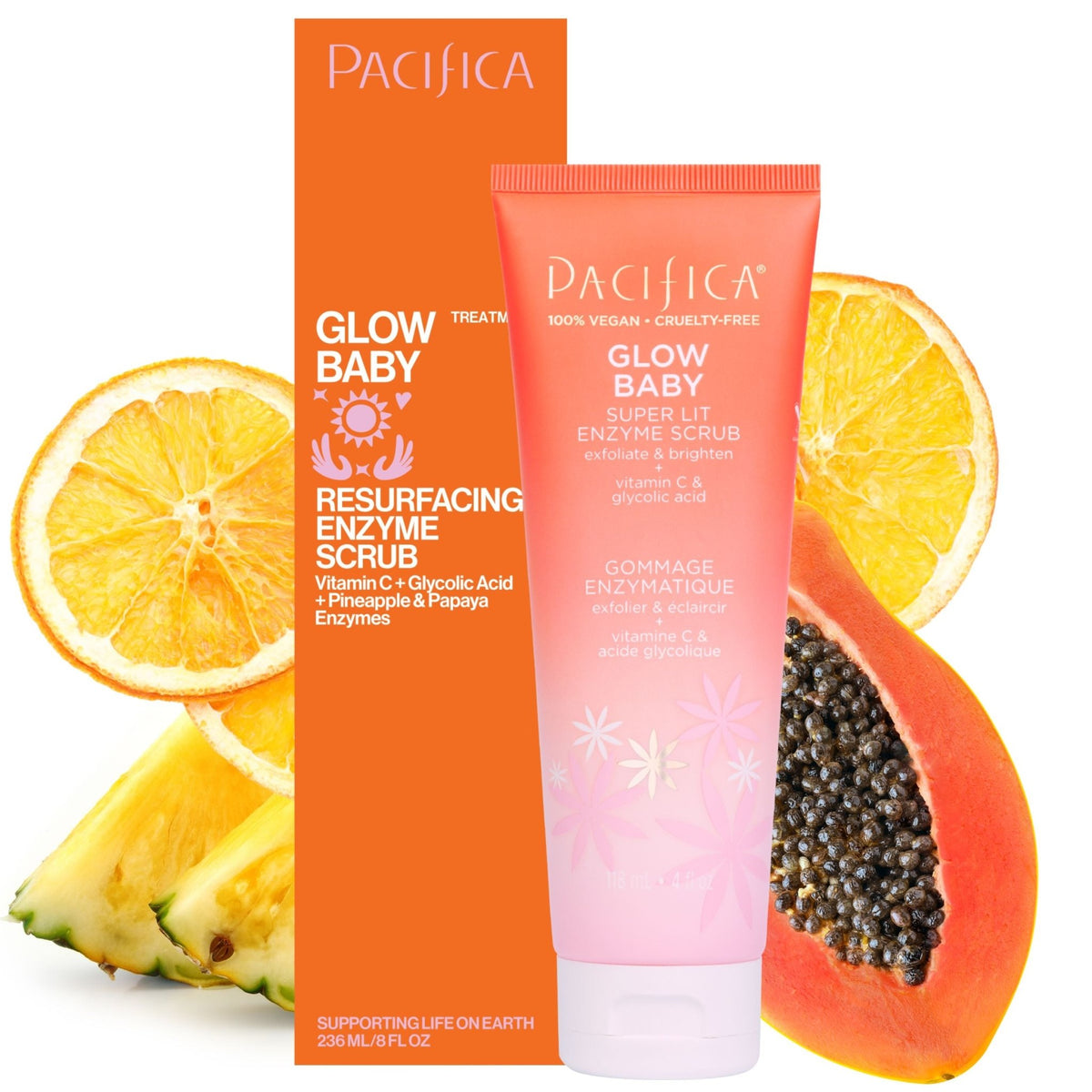 Glow Baby Super Lit Enzyme Scrub - Pacifica