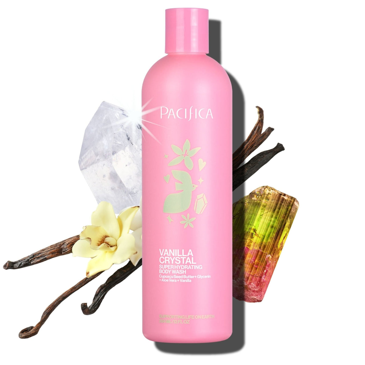 Vanilla Crystal Super Hydrating Body Wash - Pacifica