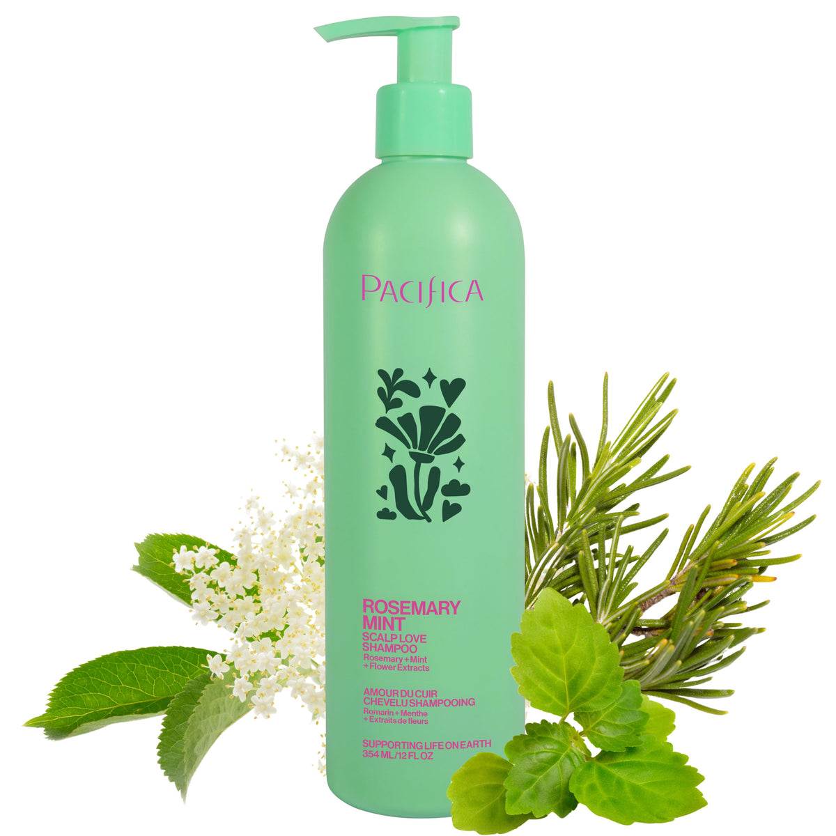 Rosemary Mint Scalp Love Shampoo - Haircare - Pacifica Beauty