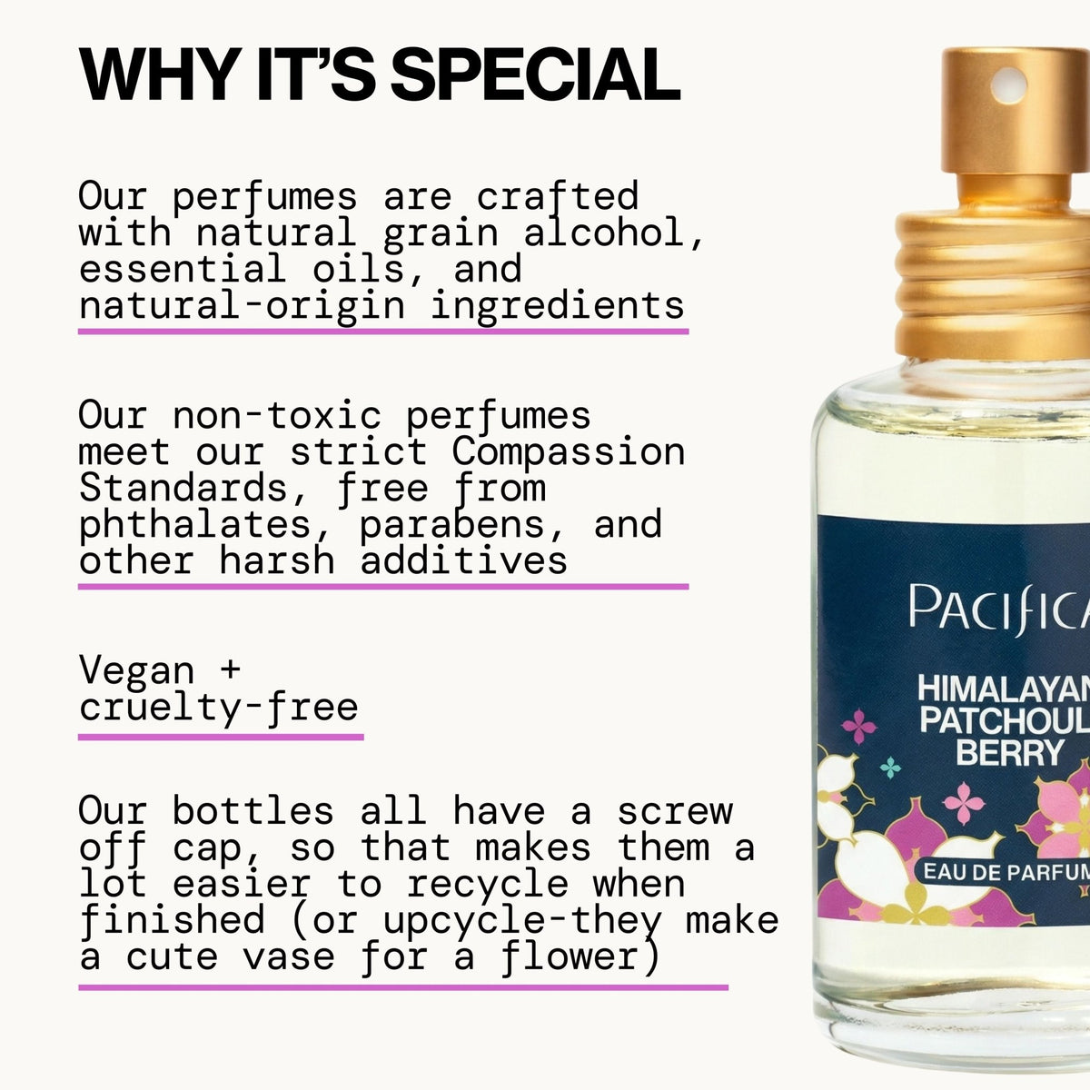 Himalayan Patchouli Berry Spray Perfume - Pacifica