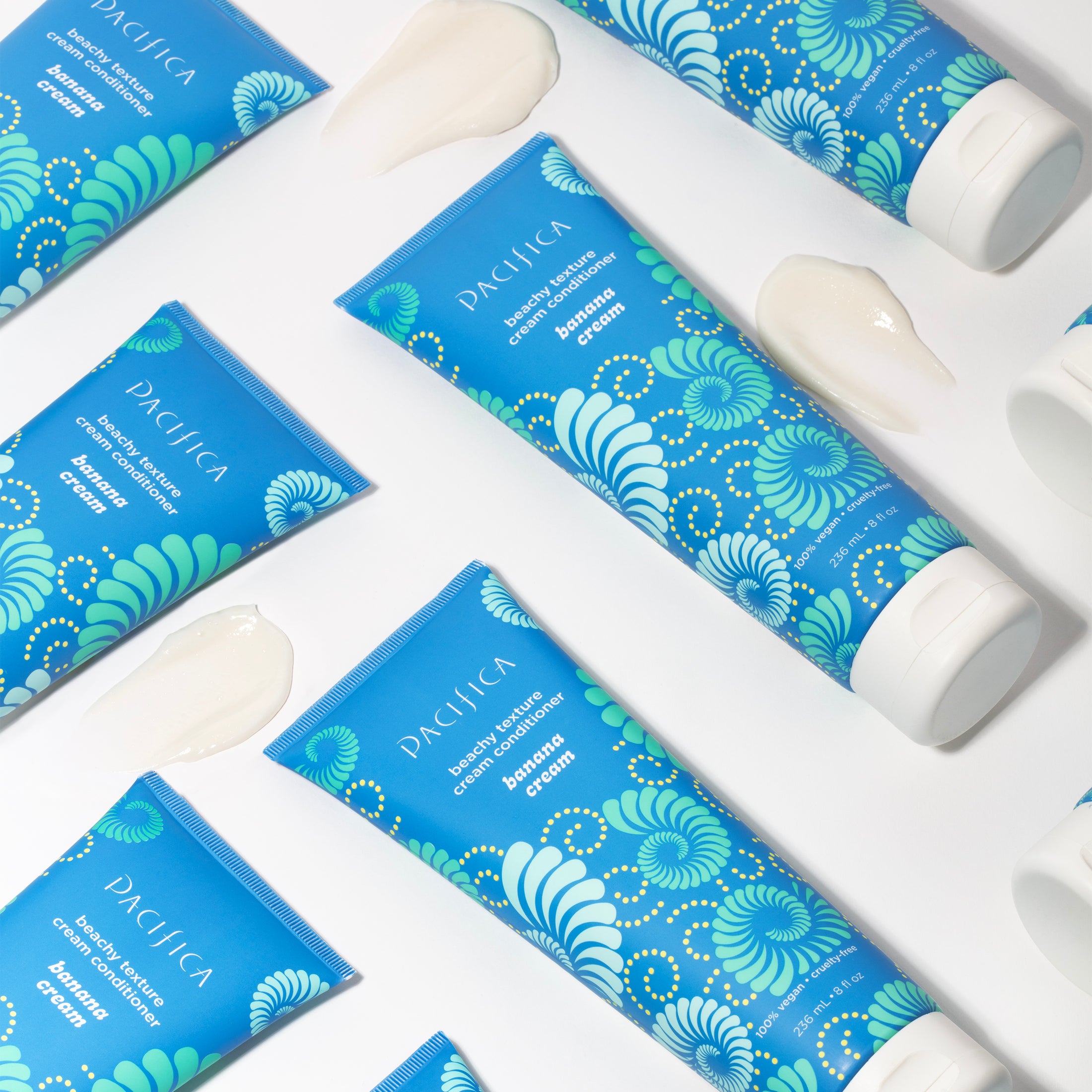 Banana Cream Beachy Texture Cream Conditioner – Model