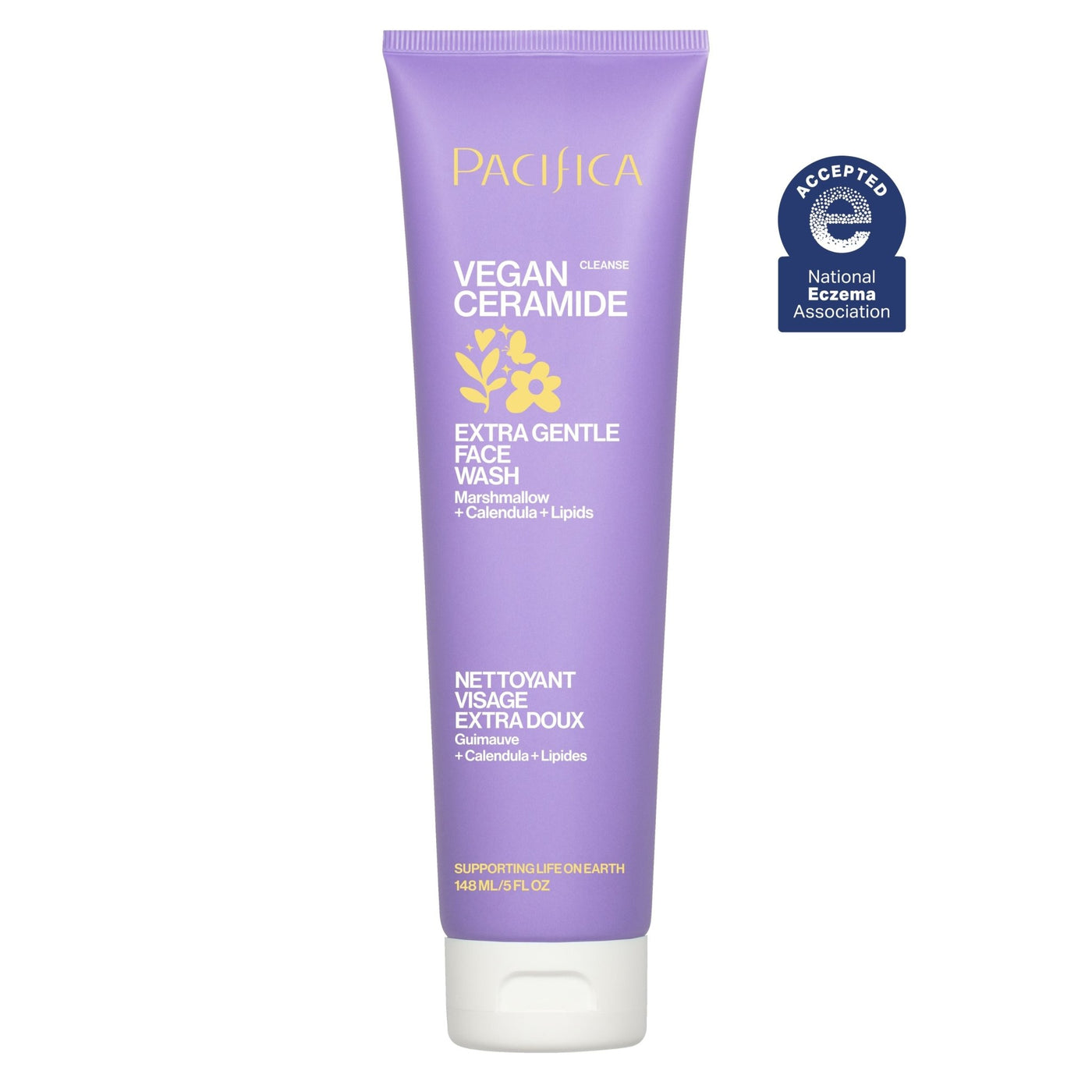 Vegan Ceramide Extra Gentle Face Wash - Pacifica