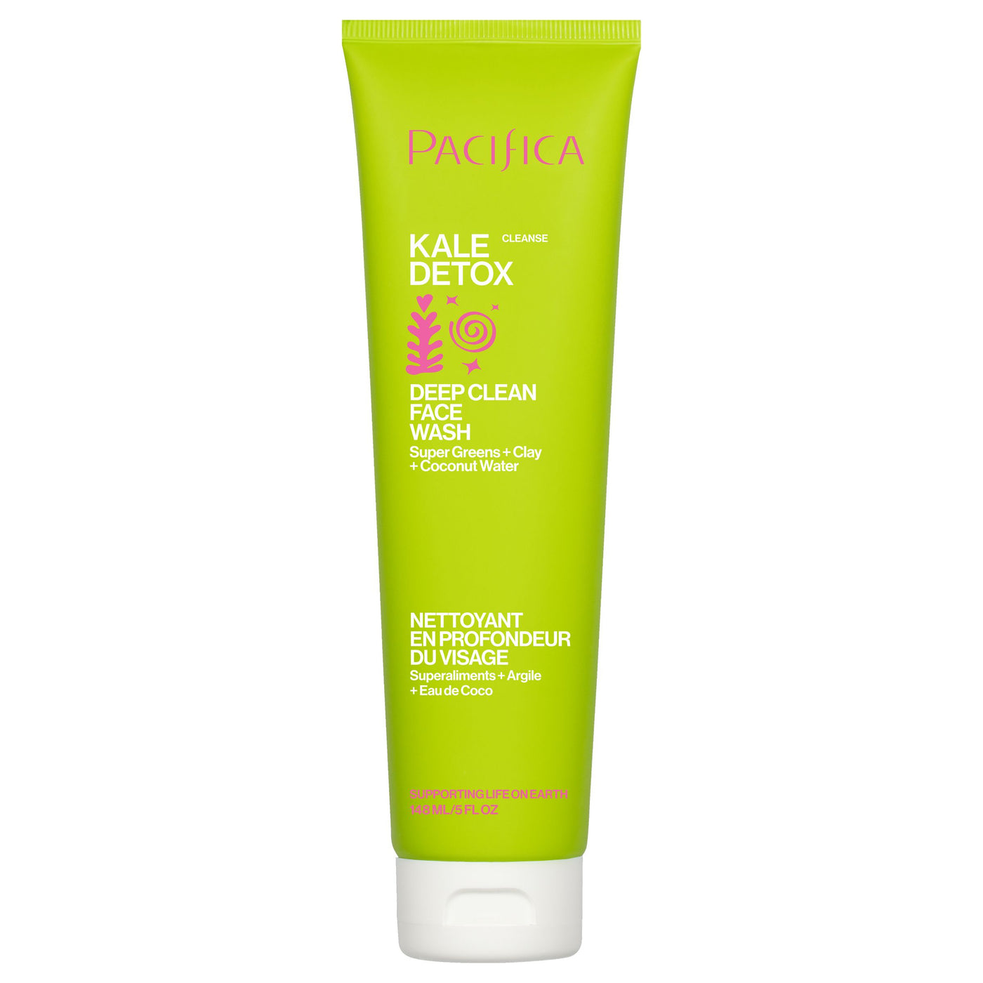 Kale Detox Deep Cleaning Face Wash - Skin Care - Pacifica Beauty