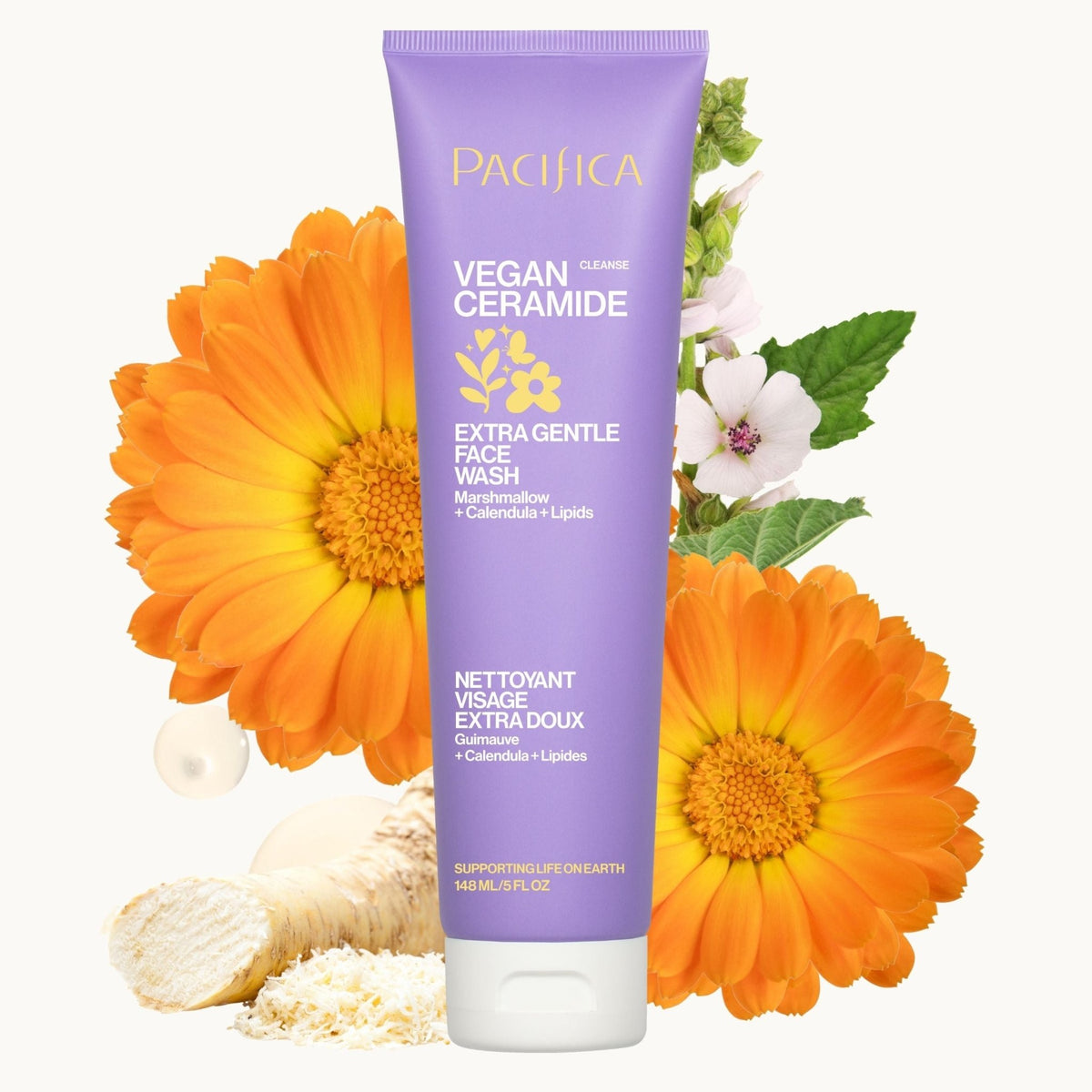 Vegan Ceramide Extra Gentle Face Wash - Pacifica