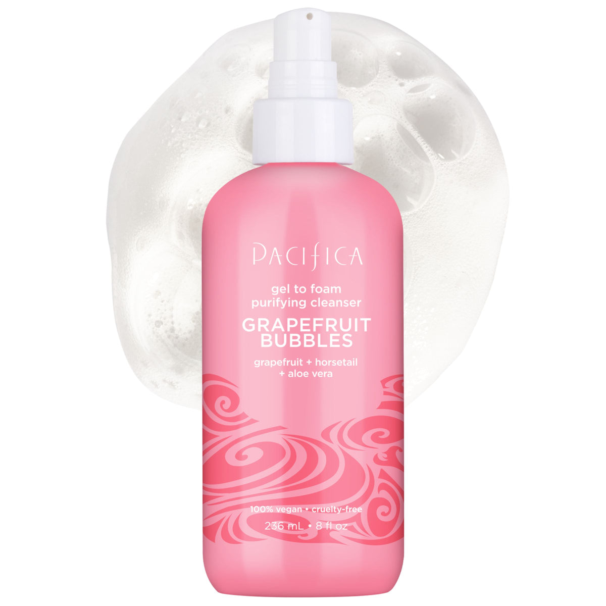 Grapefruit Bubbles Gel to Foam Purifying Cleanser - Skin Care - Pacifica Beauty