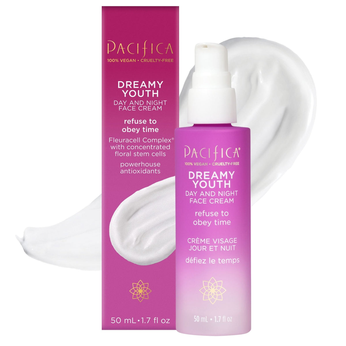 Dreamy Youth Day & Night Face Cream - Pacifica