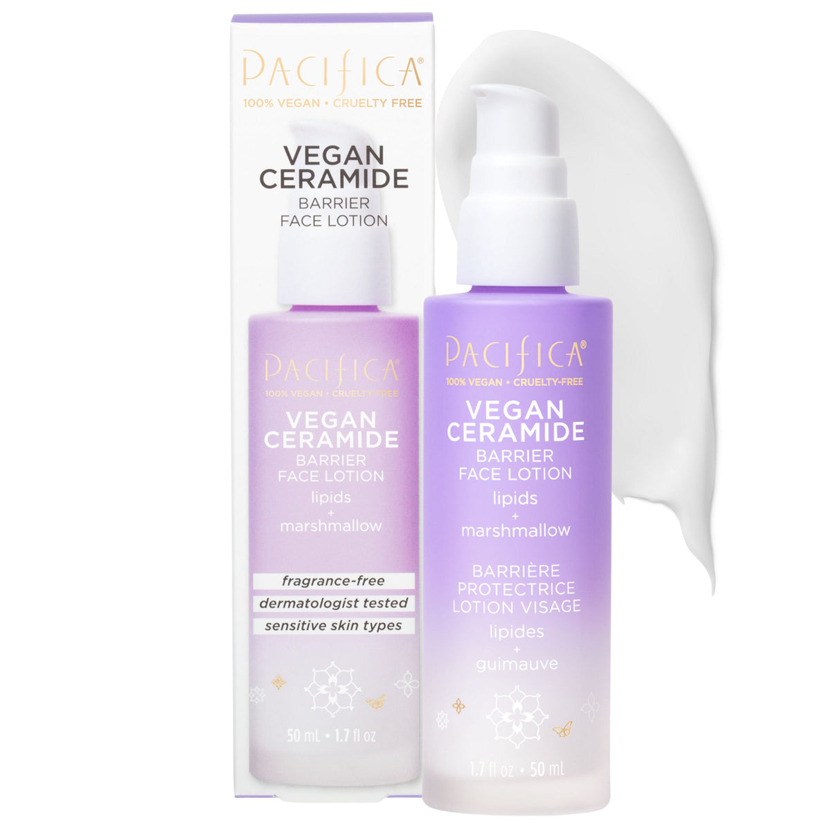 Vegan Ceramide Barrier Face Lotion - Skin Care - Pacifica Beauty