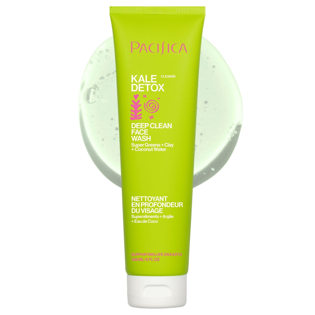Kale Detox Deep Cleaning Face Wash - Pacifica