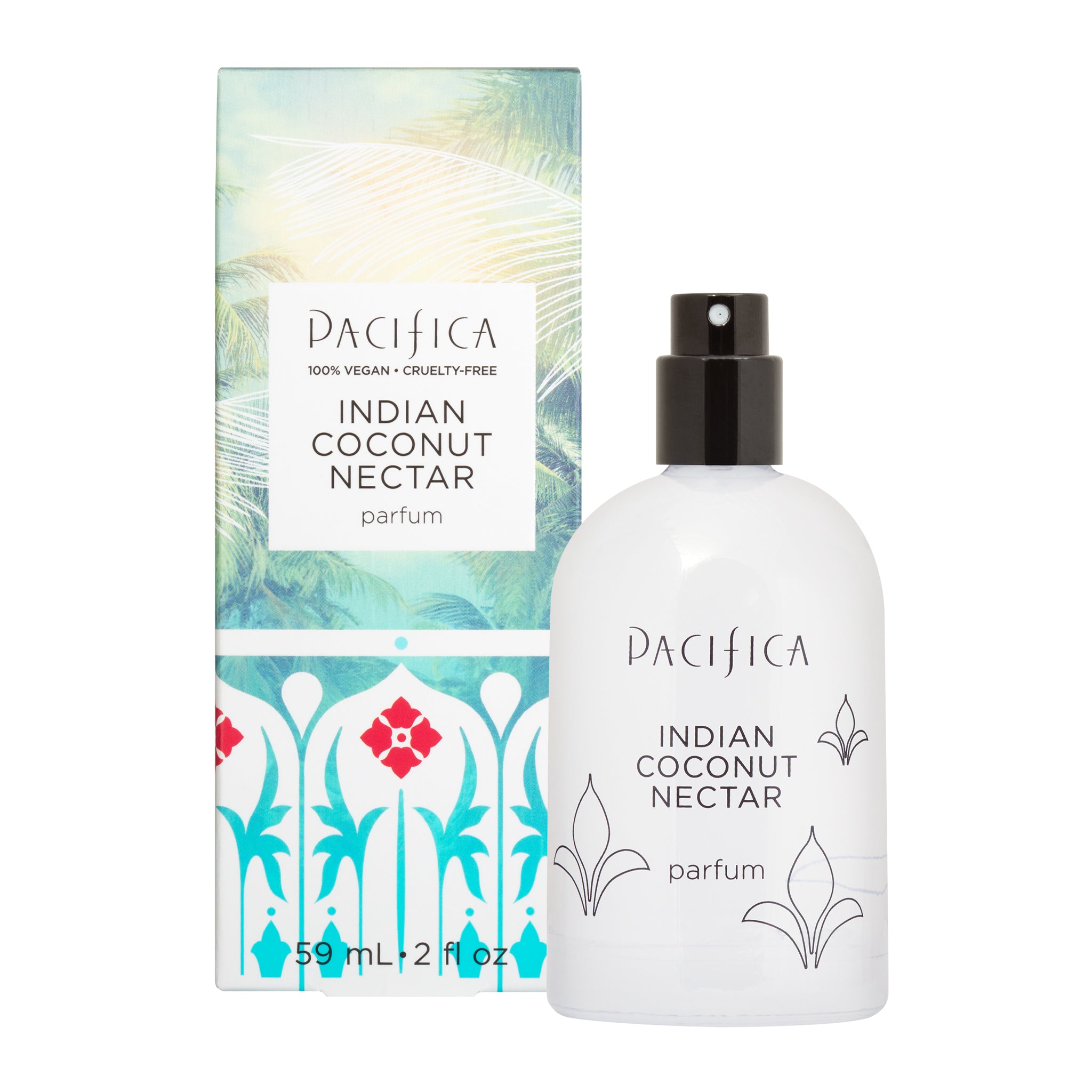 coconut water and palm perfume Pacifica Indian Coconut Nectar Spray Perfume