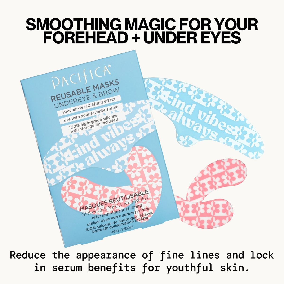 Reusable Eye & Brow Mask Set - Pacifica