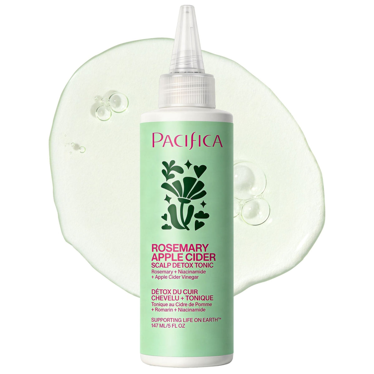Rosemary Apple Cider Scalp Detox Tonic - Pacifica