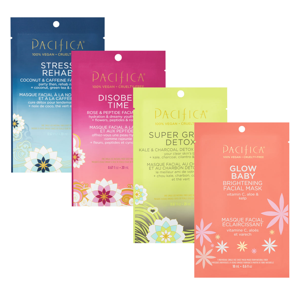 Radiant Rituals Trial & Glow Mask Sampler - Bundles - Pacifica Beauty