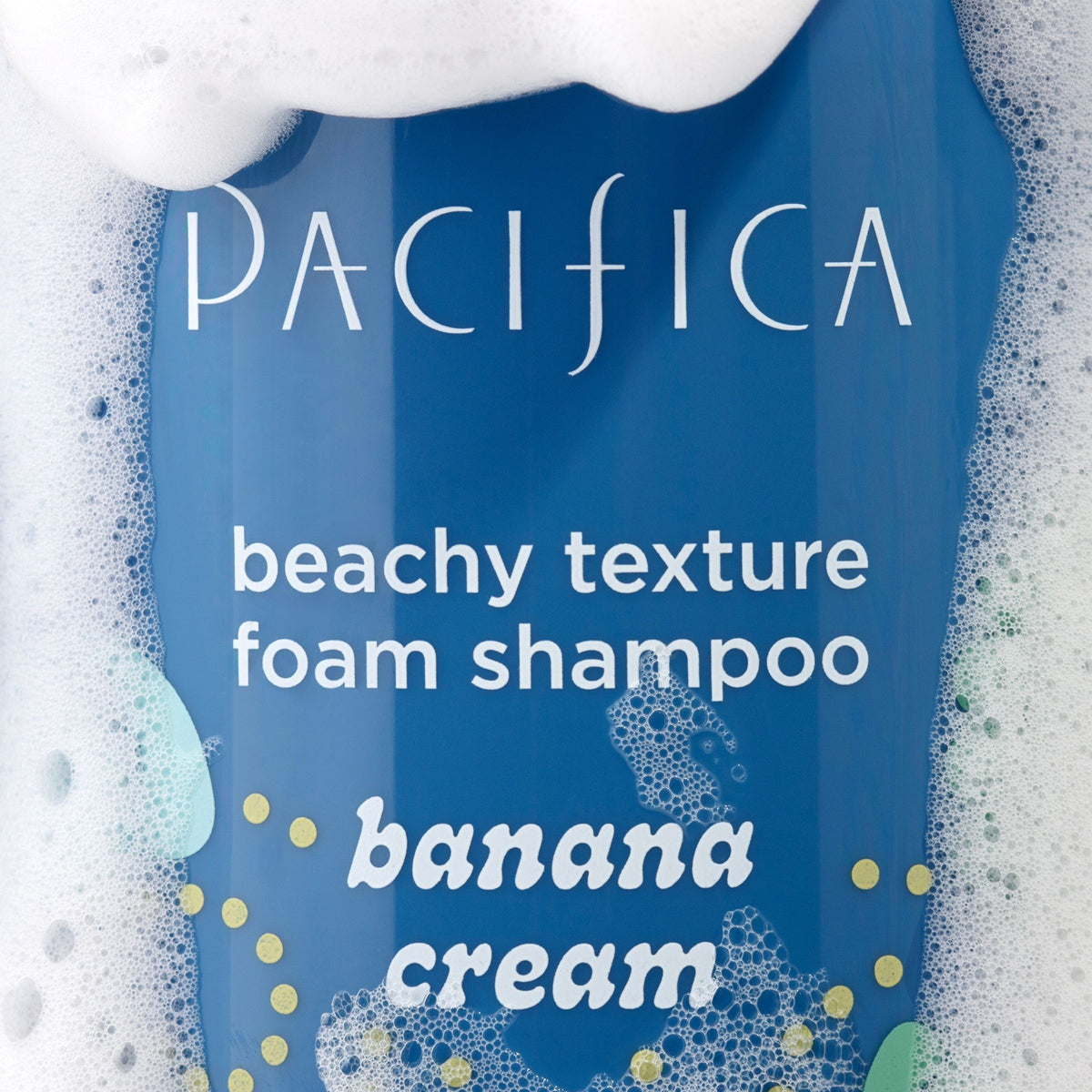 Banana Cream Beachy Texture Foam Shampoo - Haircare - Pacifica Beauty