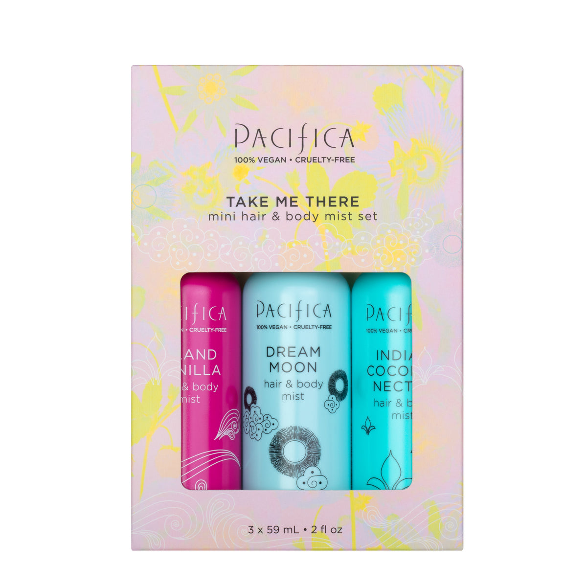 Take Me There Hair & Body Mist Set - Fragrance - Pacifica Beauty