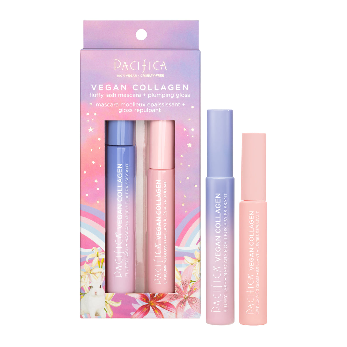 Vegan Collagen Lash & Lip Kit - Holiday Sets - Pacifica Beauty