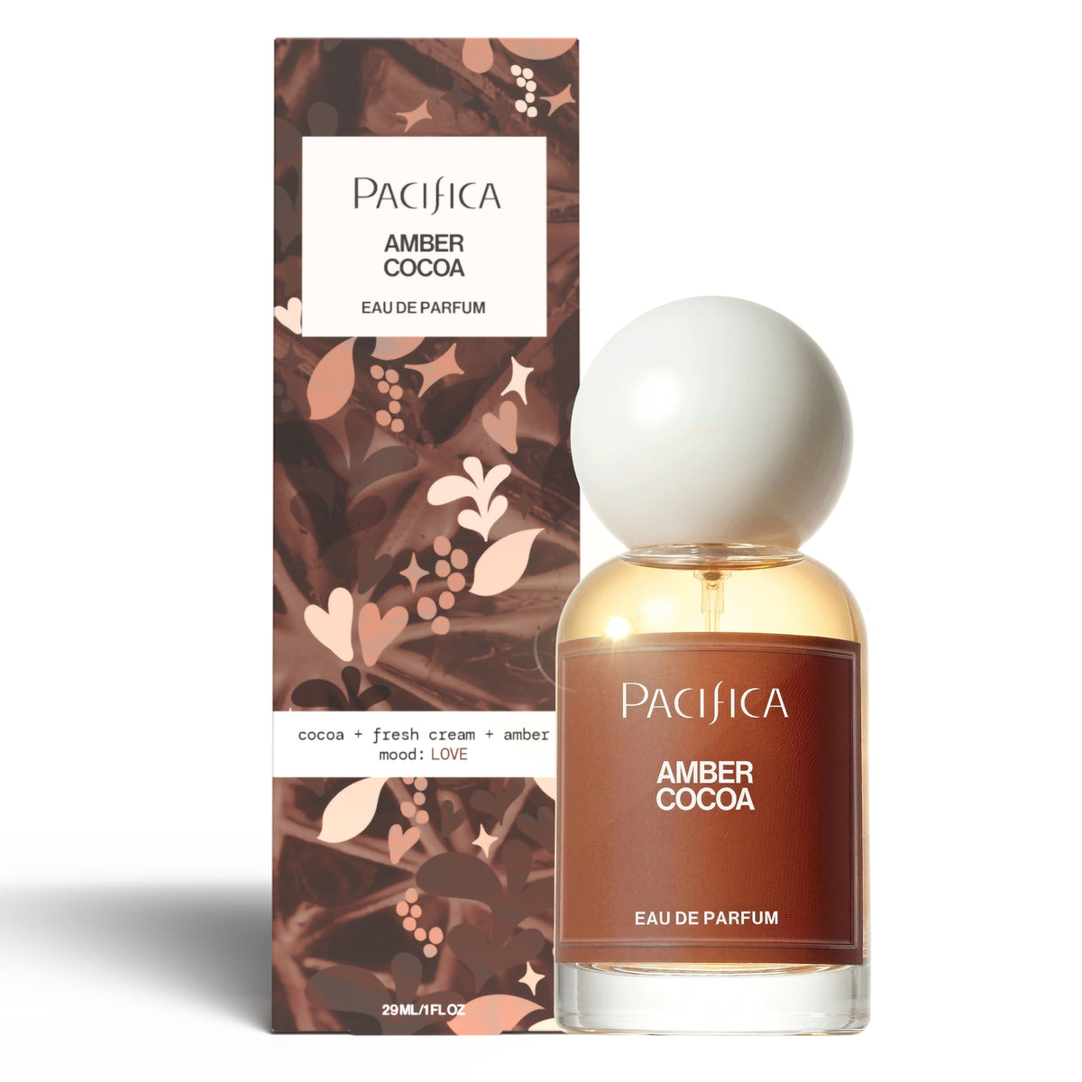 Amber Cocoa Eau de Parfum - - Pacifica Beauty
