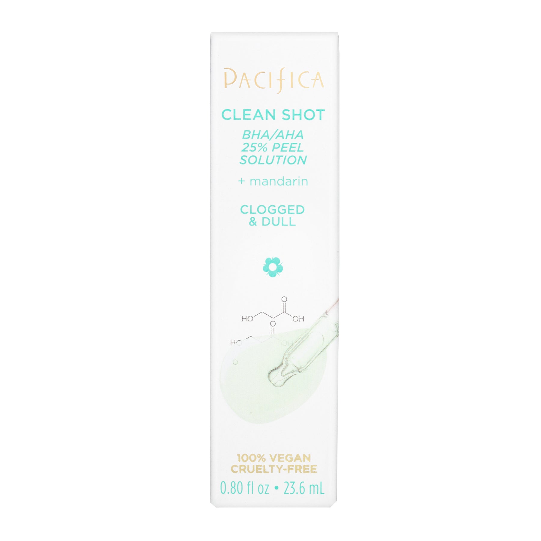 Clean Shot - BHA/AHA 25% Peel Solution - Skin Care - Pacifica Beauty