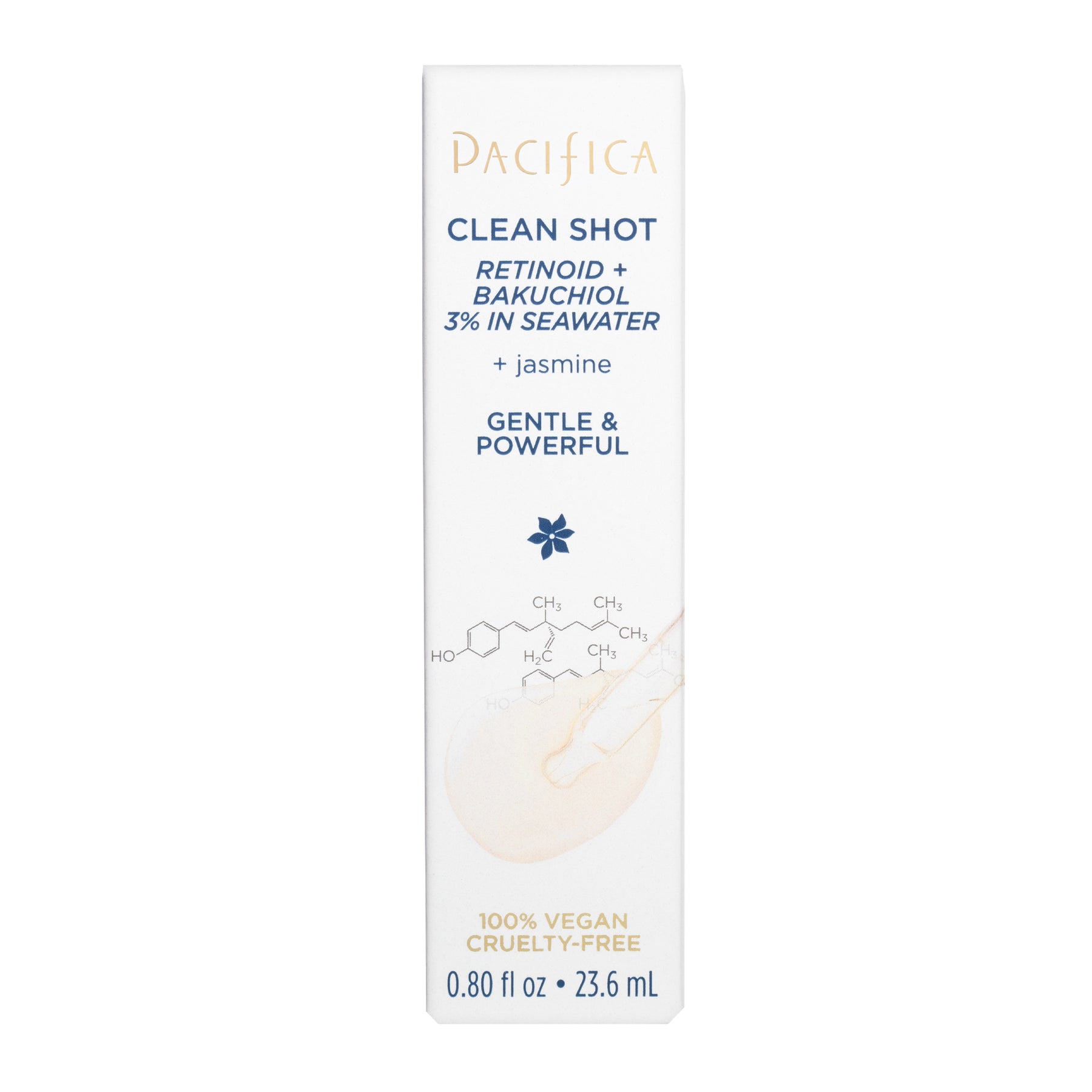Clean Shot - Retinoid + Bakuchiol 3% in Seawater - Skin Care - Pacifica Beauty