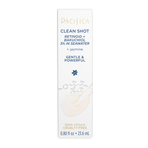 Clean Shot - Retinoid + Bakuchiol 3% in Seawater - Skin Care - Pacifica Beauty