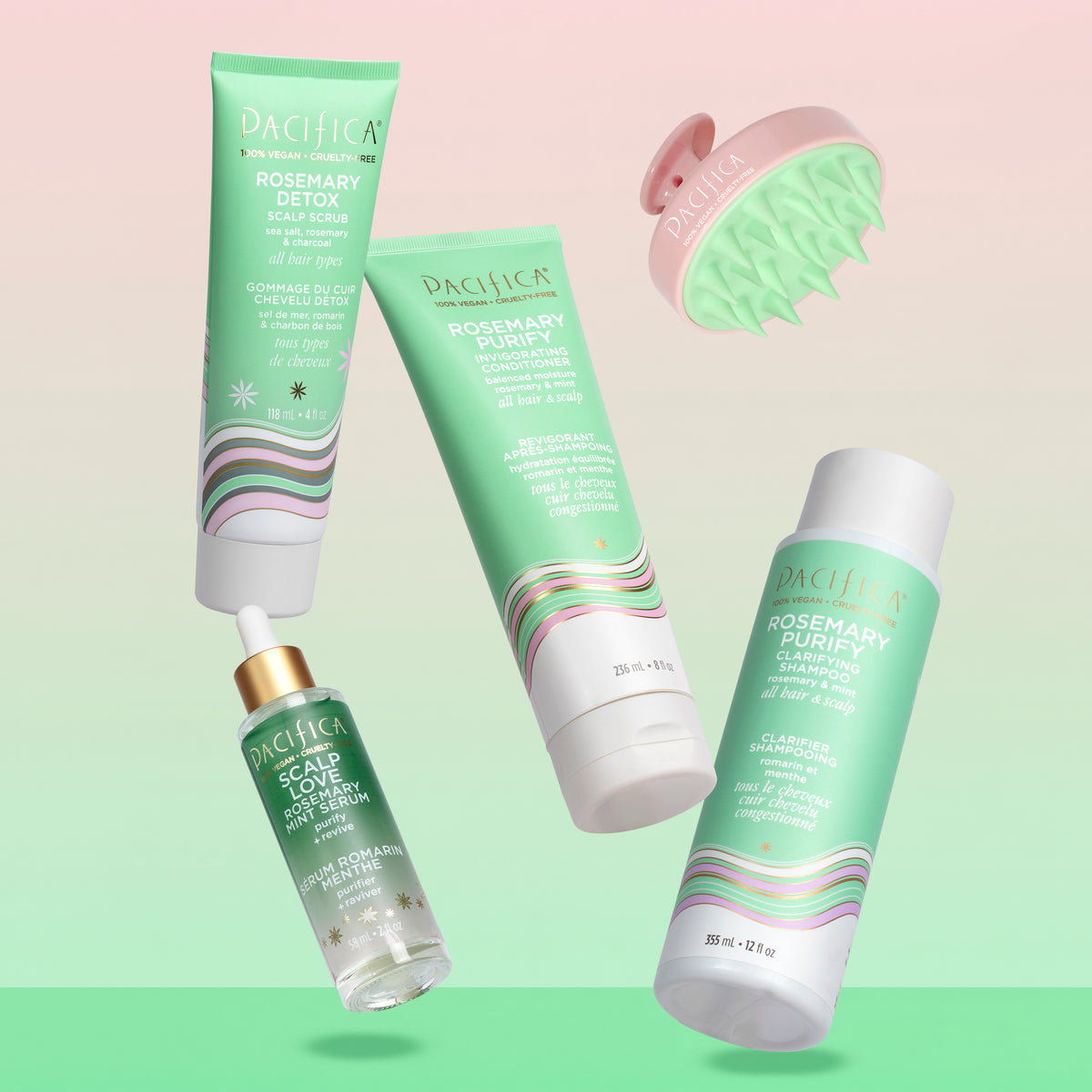 Rosemary Purify Haircare Bundle - Bundles - Pacifica Beauty