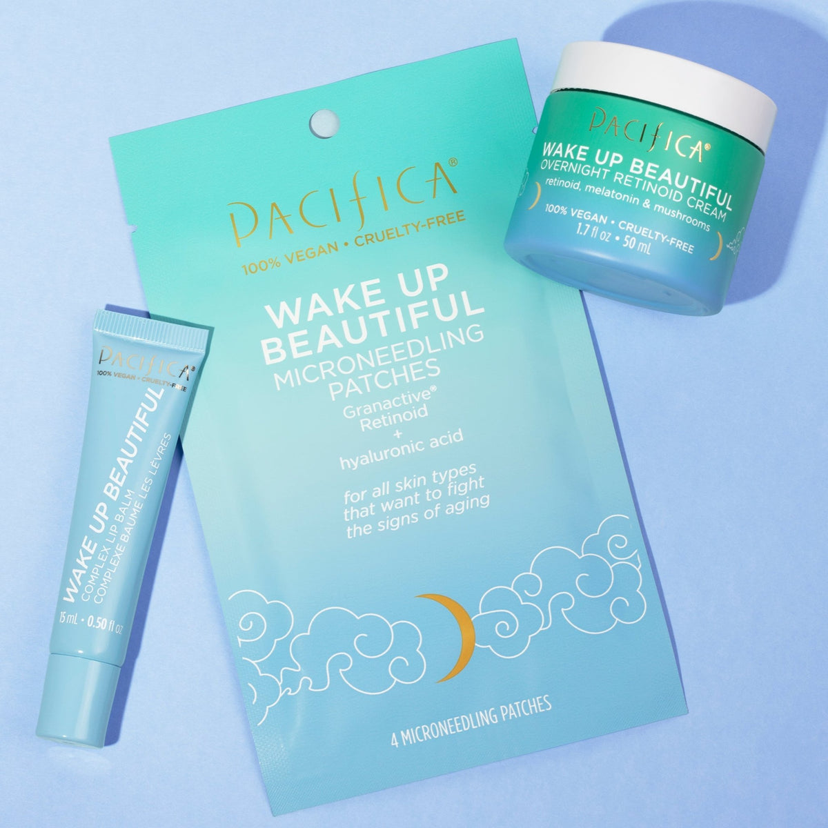 Wake Up Beautiful Hydrate & Repair Trio - Pacifica