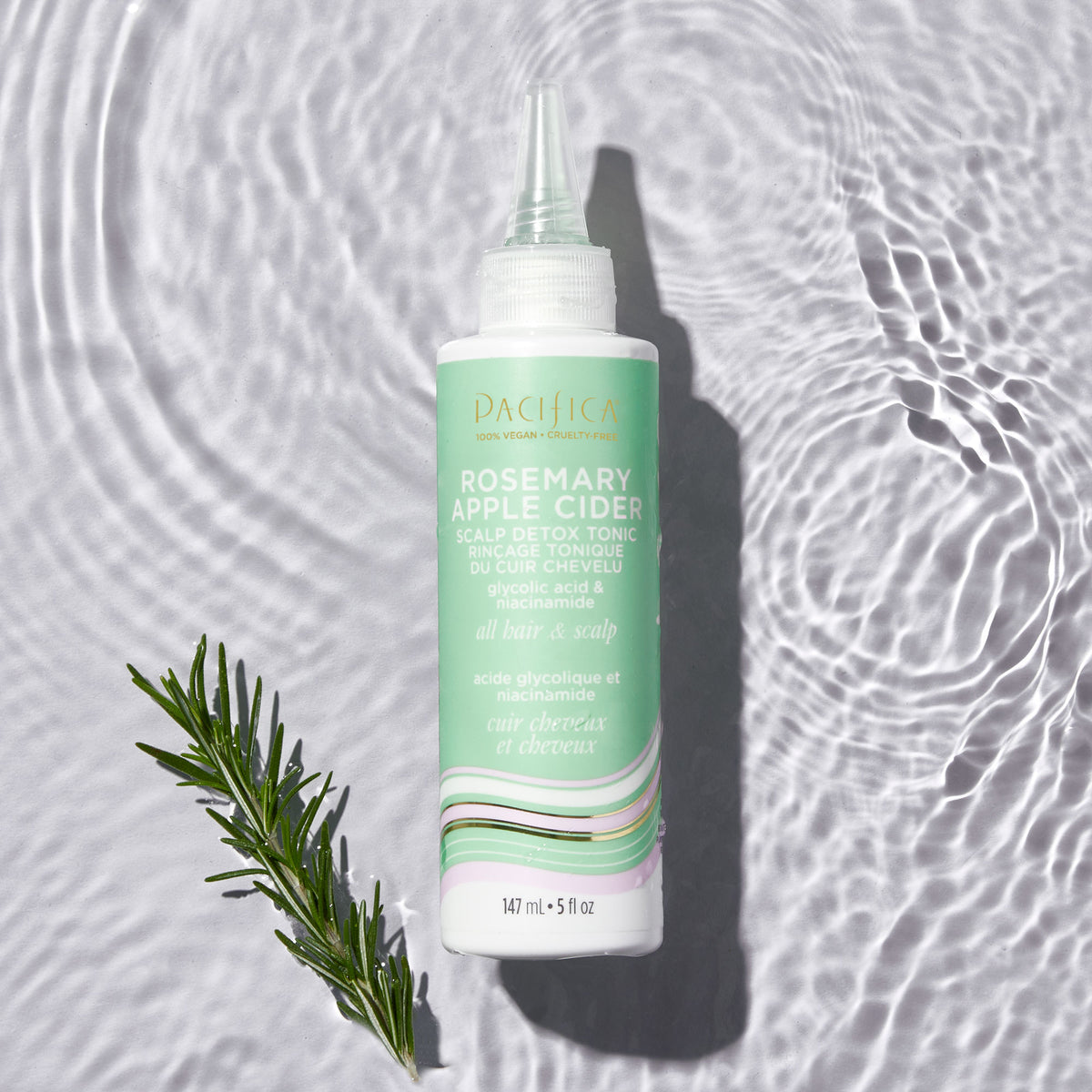 Rosemary Apple Cider Scalp Detox Tonic - Haircare - Pacifica Beauty