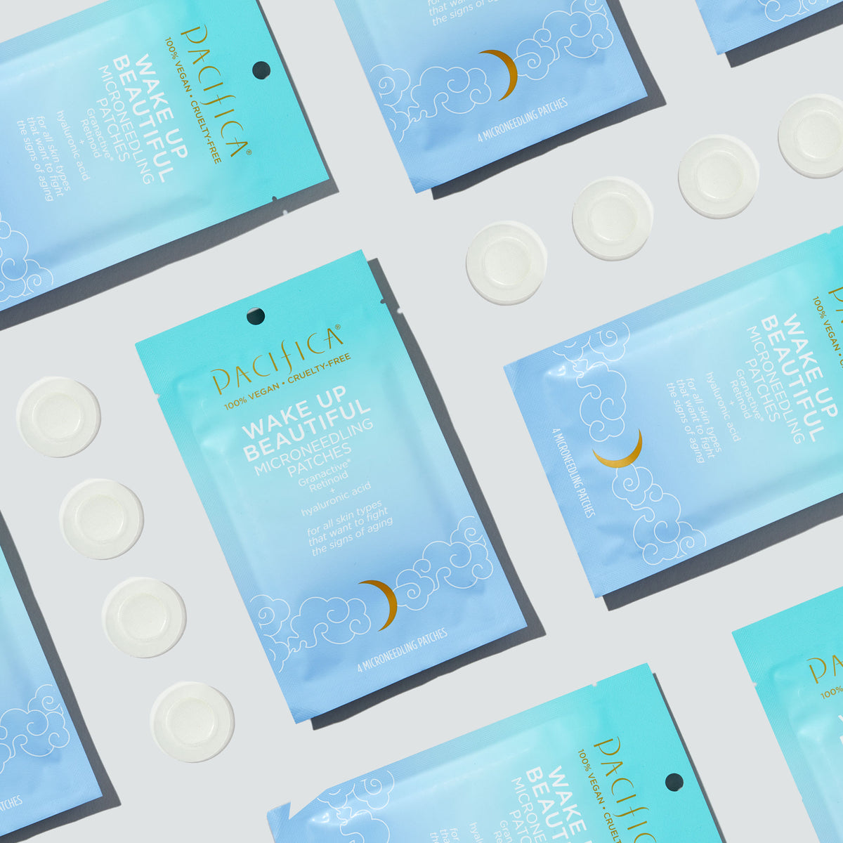 Wake Up Beautiful Microneedling Patches - Skin Care - Pacifica Beauty