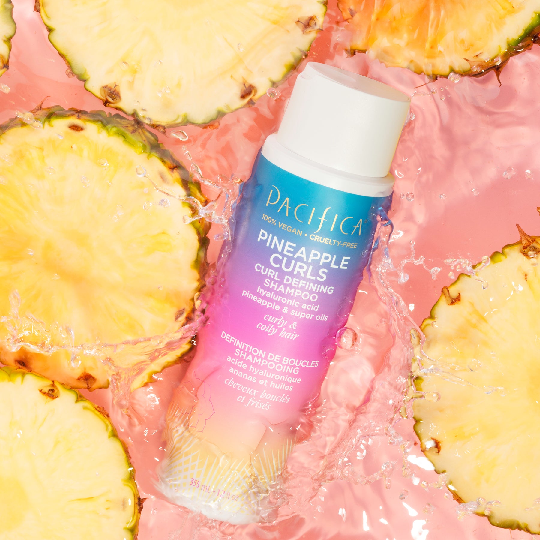 Pineapple Curls Curl Defining Shampoo - Haircare - Pacifica Beauty