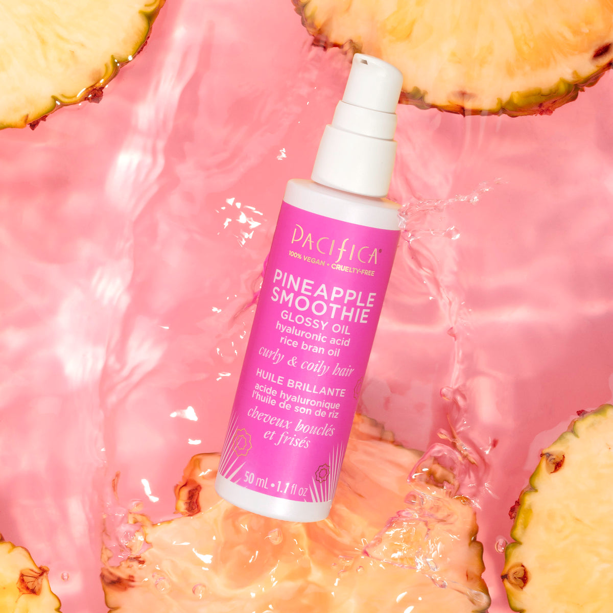 Pineapple Smoothie Glossy Oil - Haircare - Pacifica Beauty