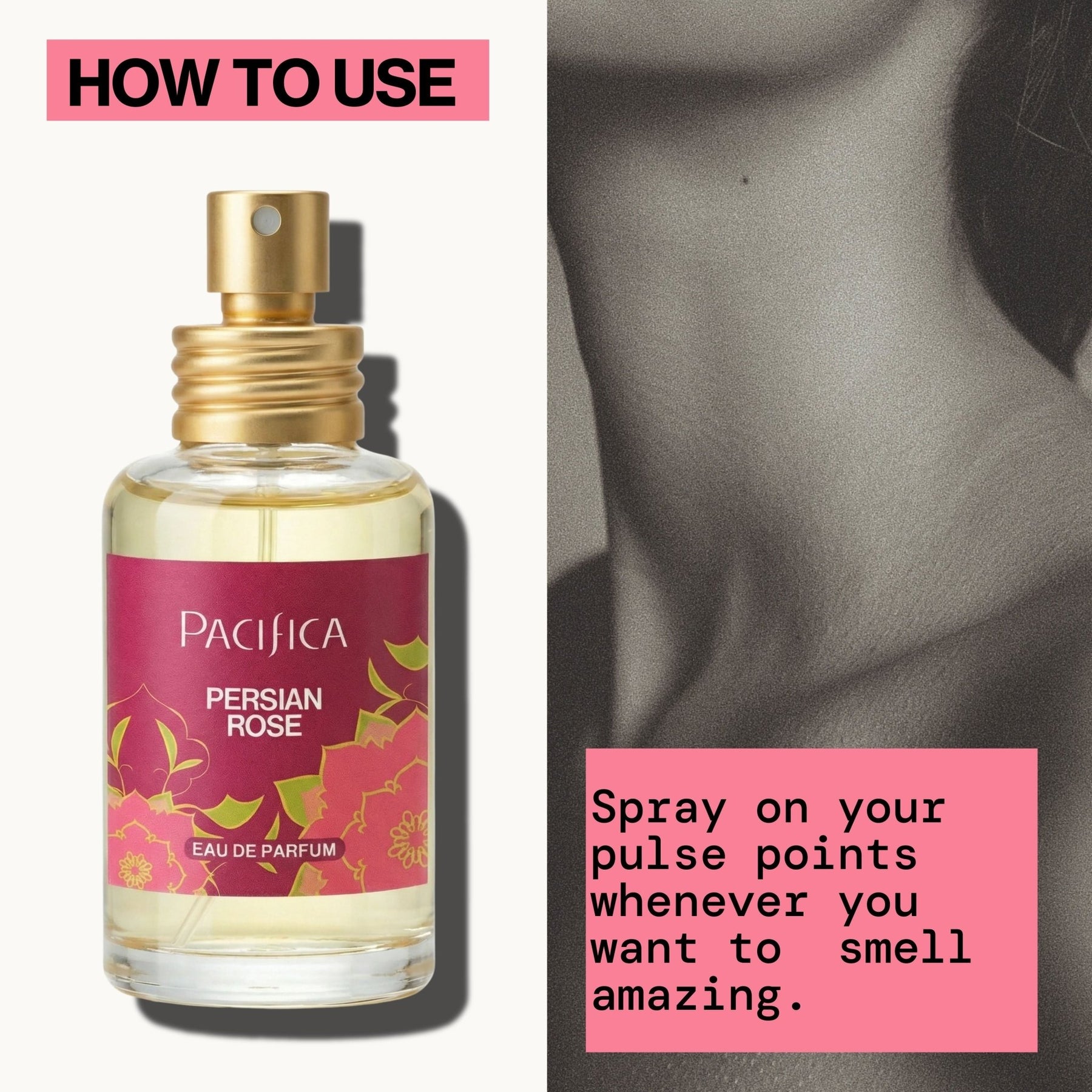 Persian Rose Spray Perfume - Pacifica