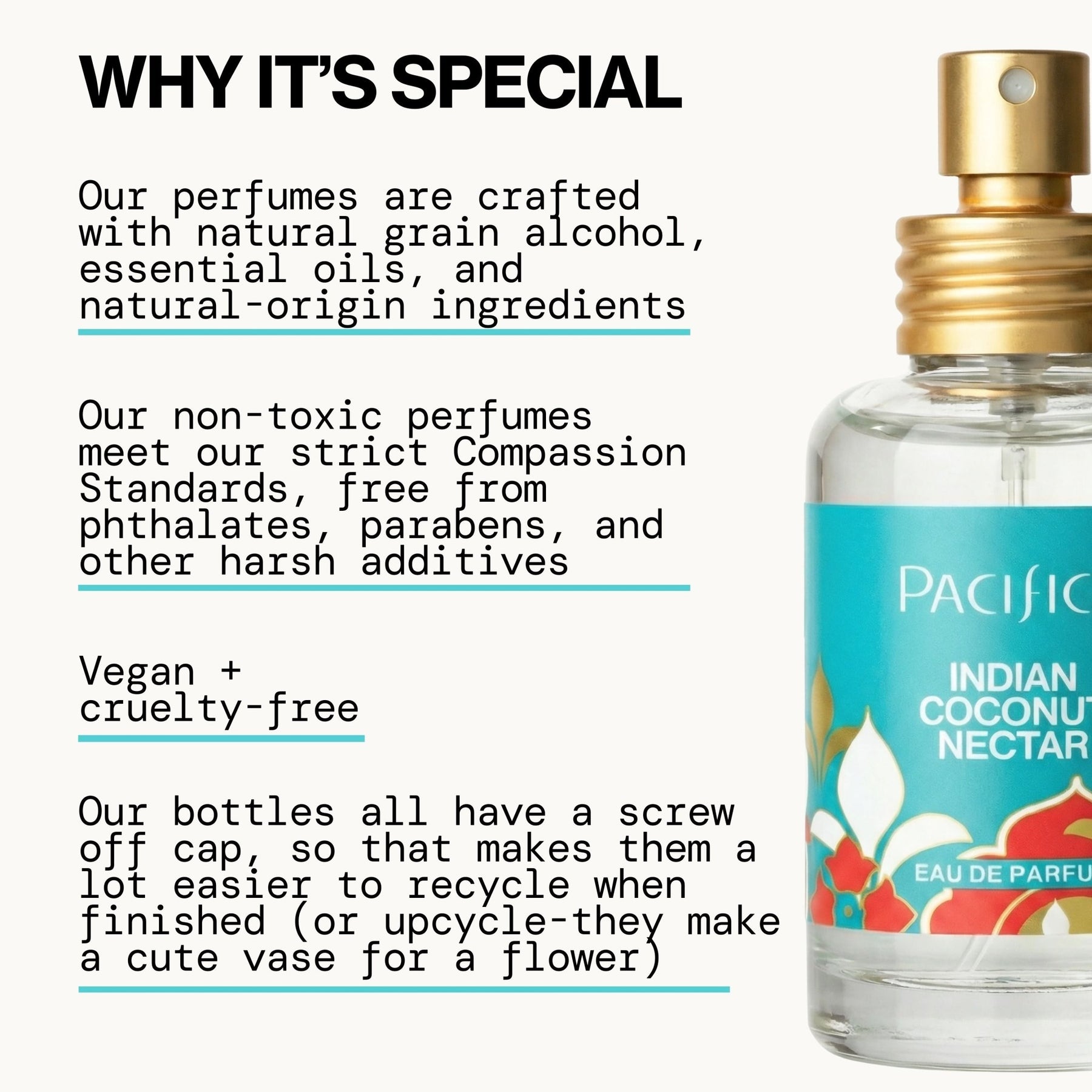Indian Coconut Nectar Spray Perfume - Pacifica