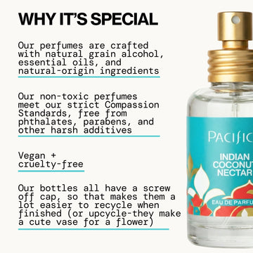 Indian Coconut Nectar Spray Perfume - Pacifica