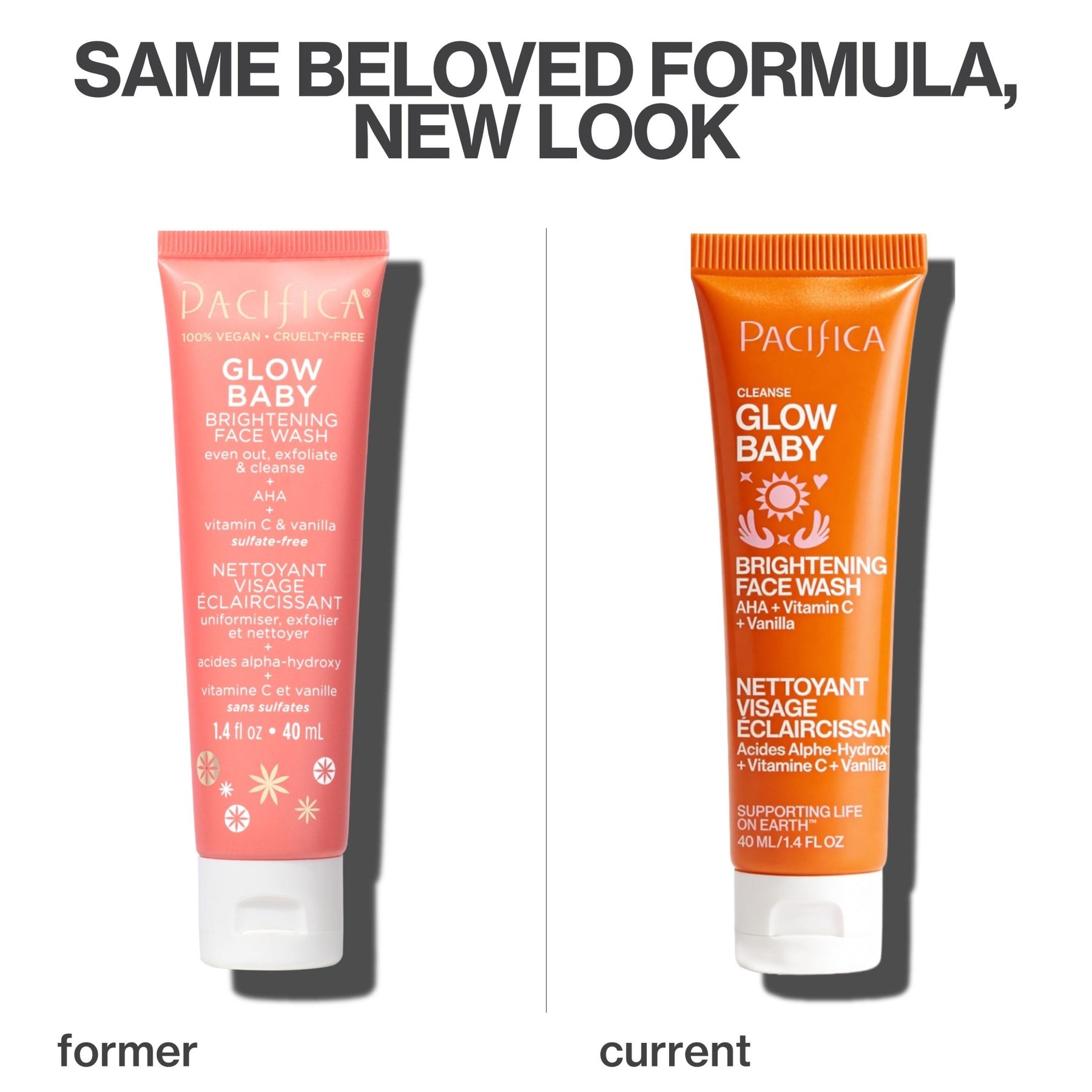 Glow Baby Brightening Face Wash | Facial Cleanser - Pacifica