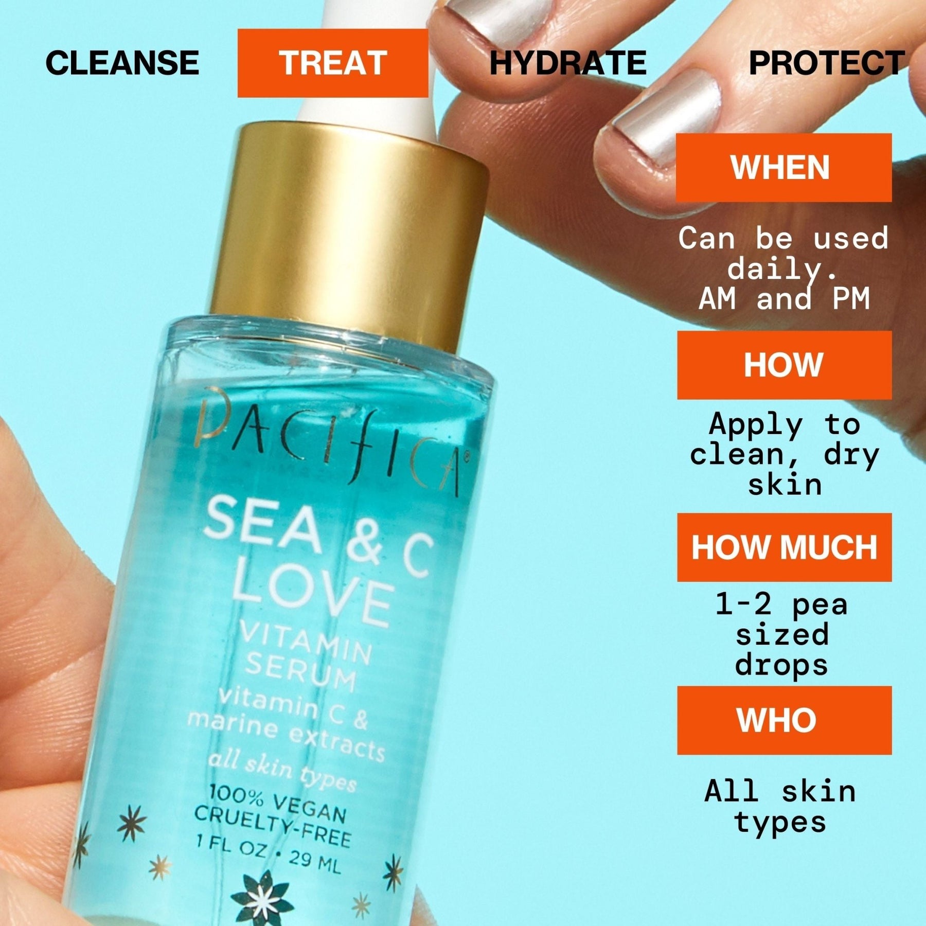 Sea & C Love Vitamin Serum - Pacifica