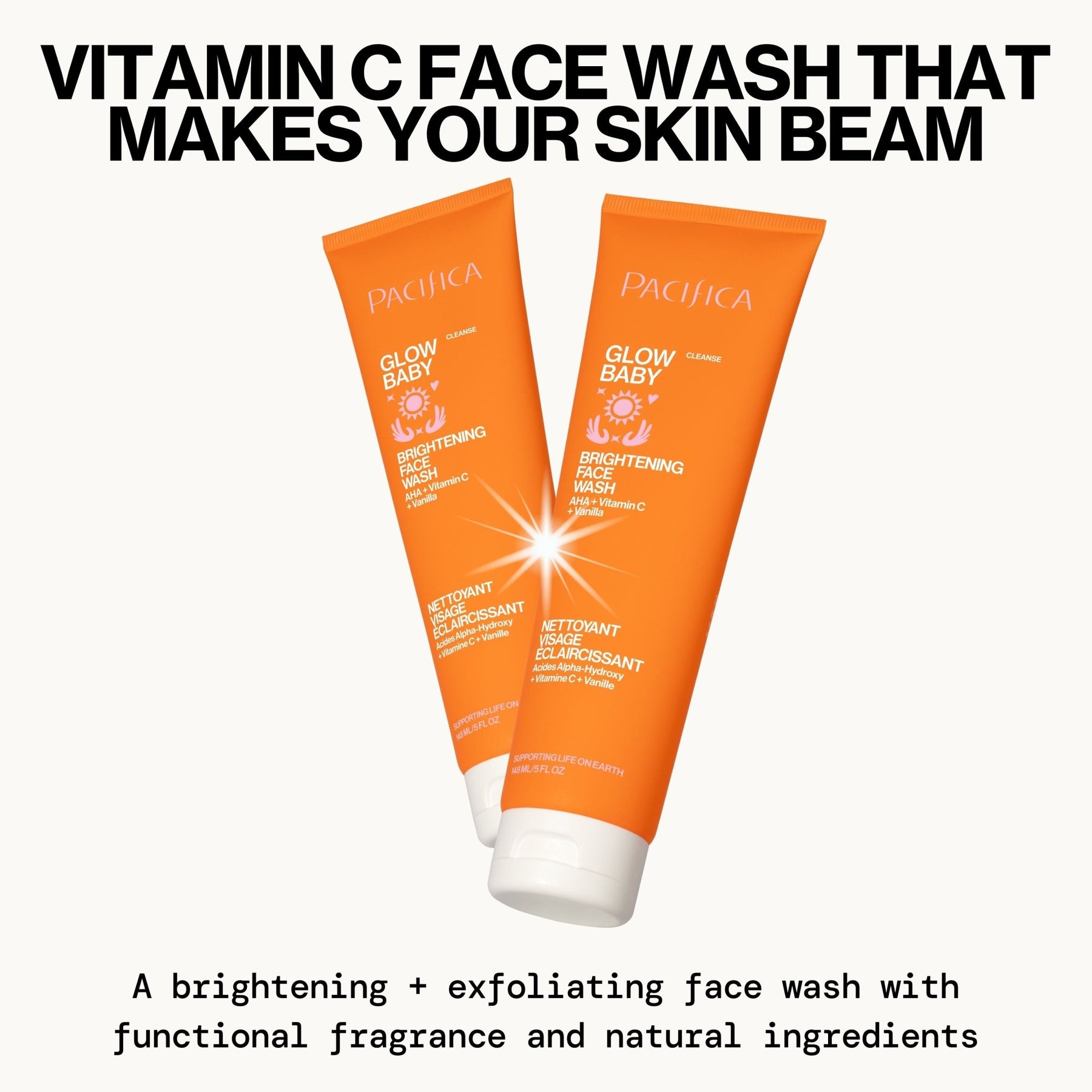 Glow Baby Brightening Face Wash - Pacifica