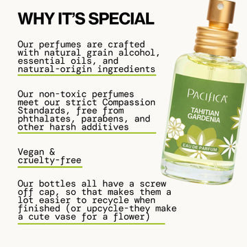 Tahitian Gardenia Spray Perfume - Perfume - Pacifica Beauty
