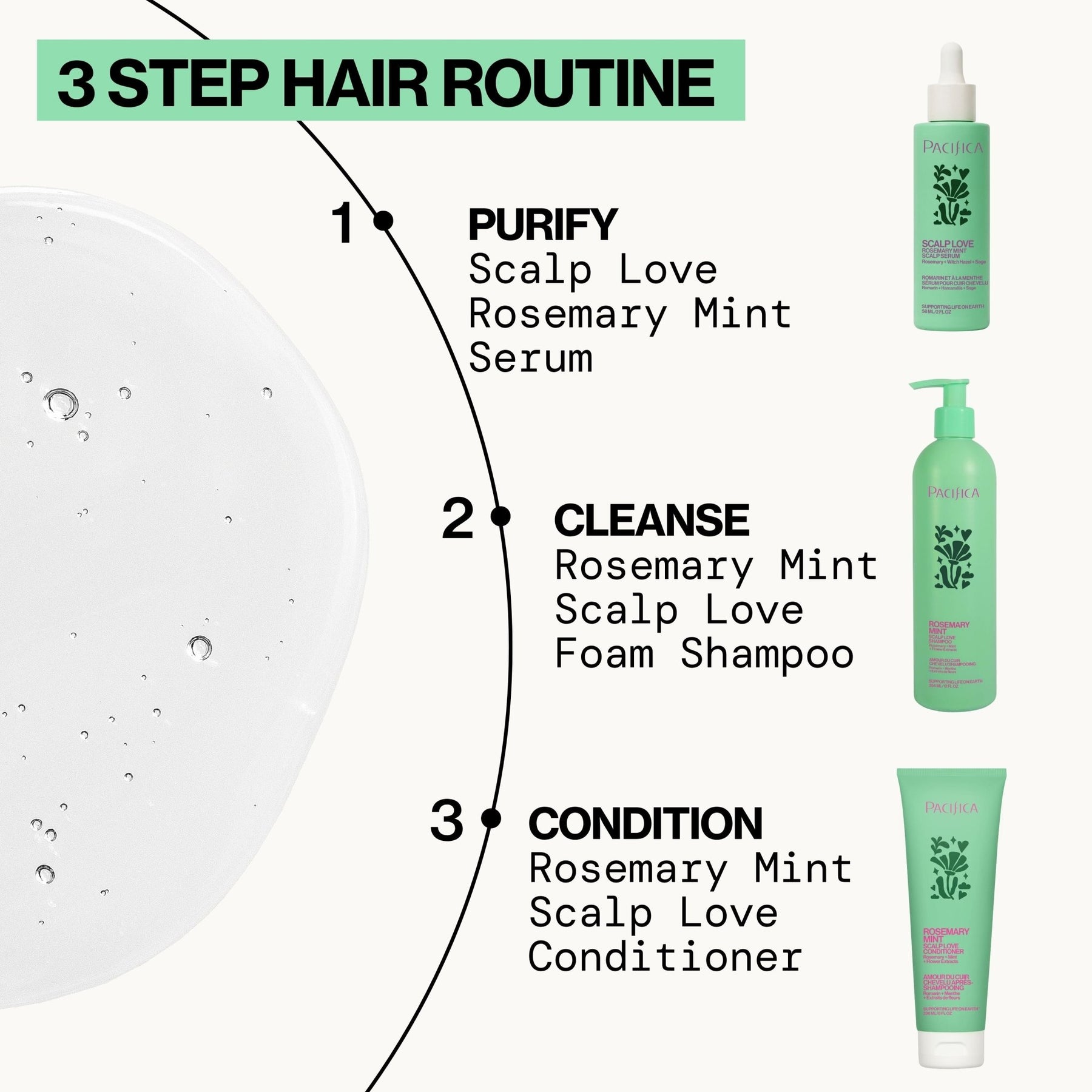 Scalp Love Rosemary Mint Serum - Pacifica