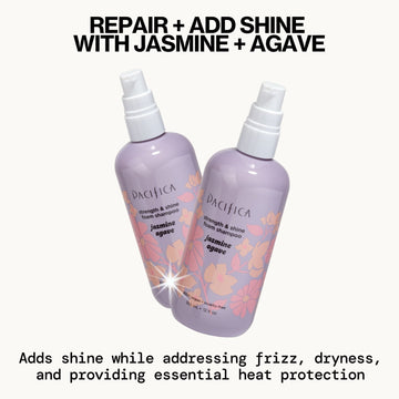 Jasmine Agave Strength + Shine Foaming Shampoo - Pacifica