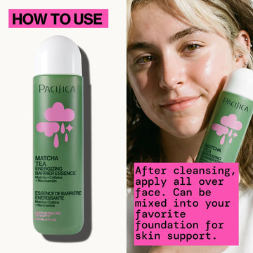 Matcha Tea Energizing Barrier Essence - Pacifica
