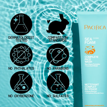 Sea Foam Complete Face Wash | Daily Facial Cleanser - Pacifica