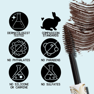 Stellar Gaze Length & Strength Mineral Mascara Mini - Pacifica