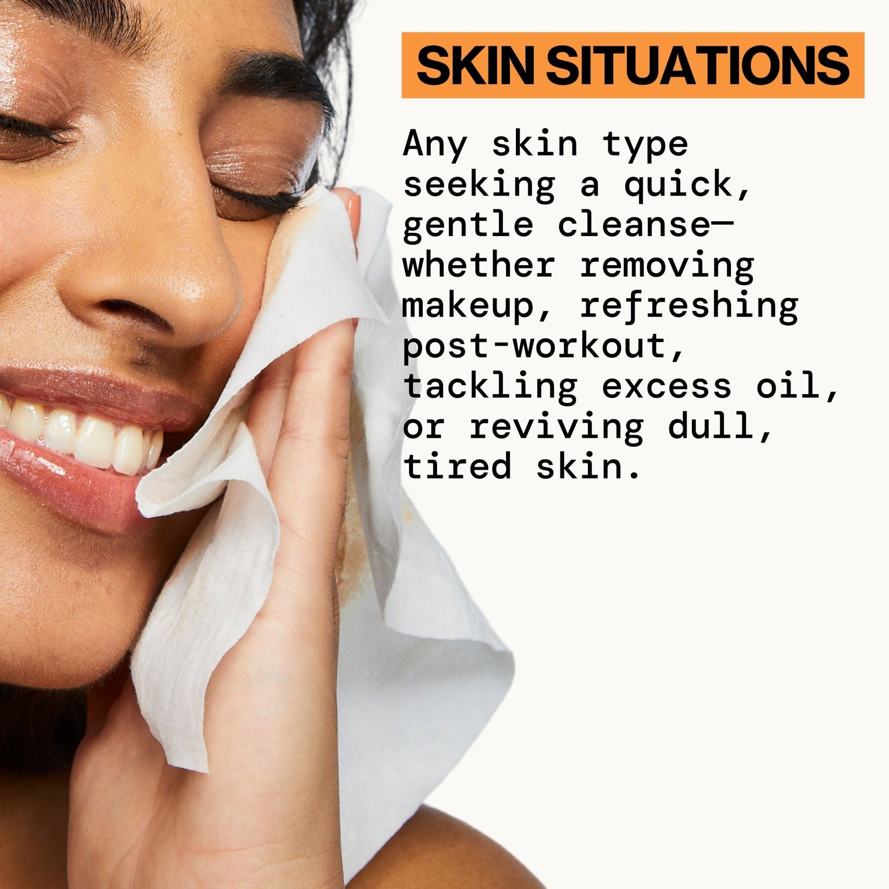 Glowing Glycolic Acid, Orange & Vanilla Makeup Removing Wipes - Pacifica